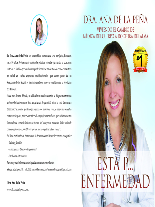 Title details for ¡Esta p... enfermedad! by Dra. Ana de la Peña - Available